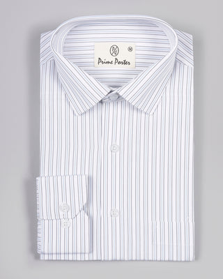 Octane Striped Formal Shirt