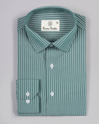 Maple Striped Formal Shirt - Prime Porter