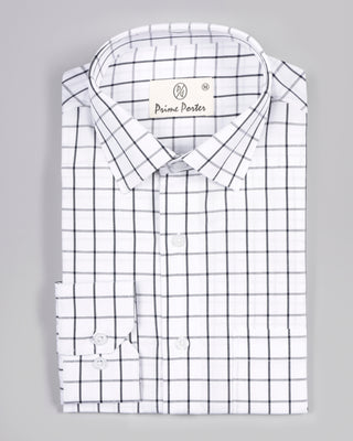Ledger Checked Formal Shirt - Prime Porter