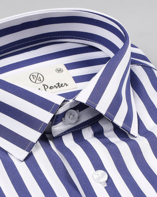 Navo Striped Formal Shirt
