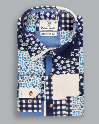 Peppermint Flannel Christmas Printed Shirt - Prime Porter