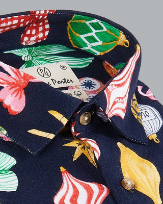 Decorations Flannel Christmas Printed Shirt - Prime Porter