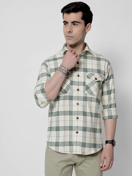Pebble Flannel Shirt