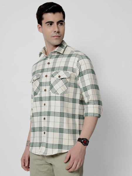 Pebble Flannel Shirt