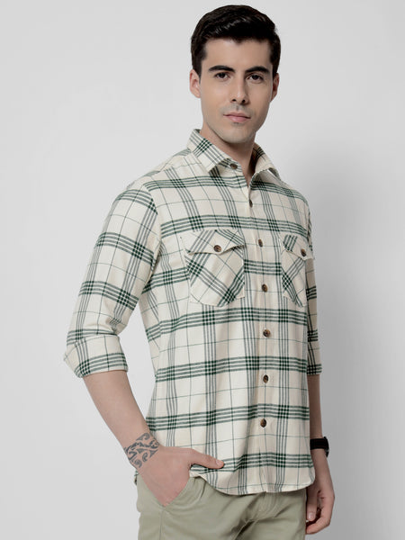 Pebble Flannel Shirt