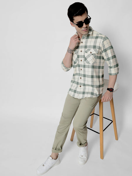 Pebble Flannel Shirt