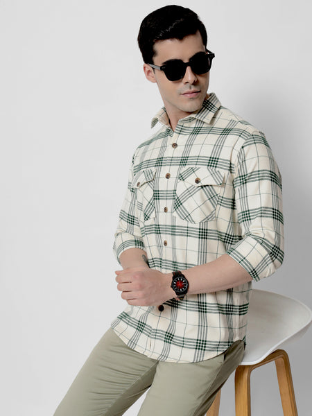 Pebble Flannel Shirt