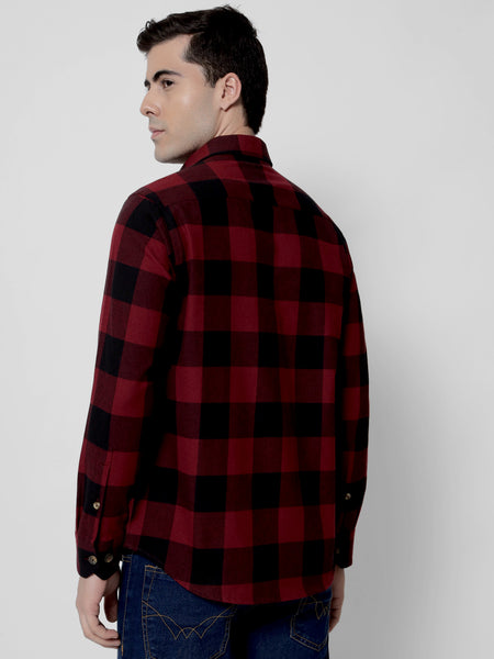 Sangria Flannel Shirt