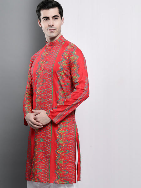 Surkh Printed Kurta