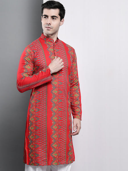 Surkh Printed Kurta