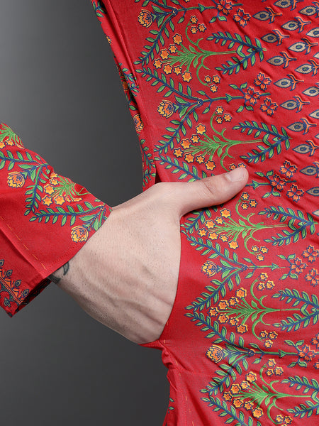 Surkh Printed Kurta