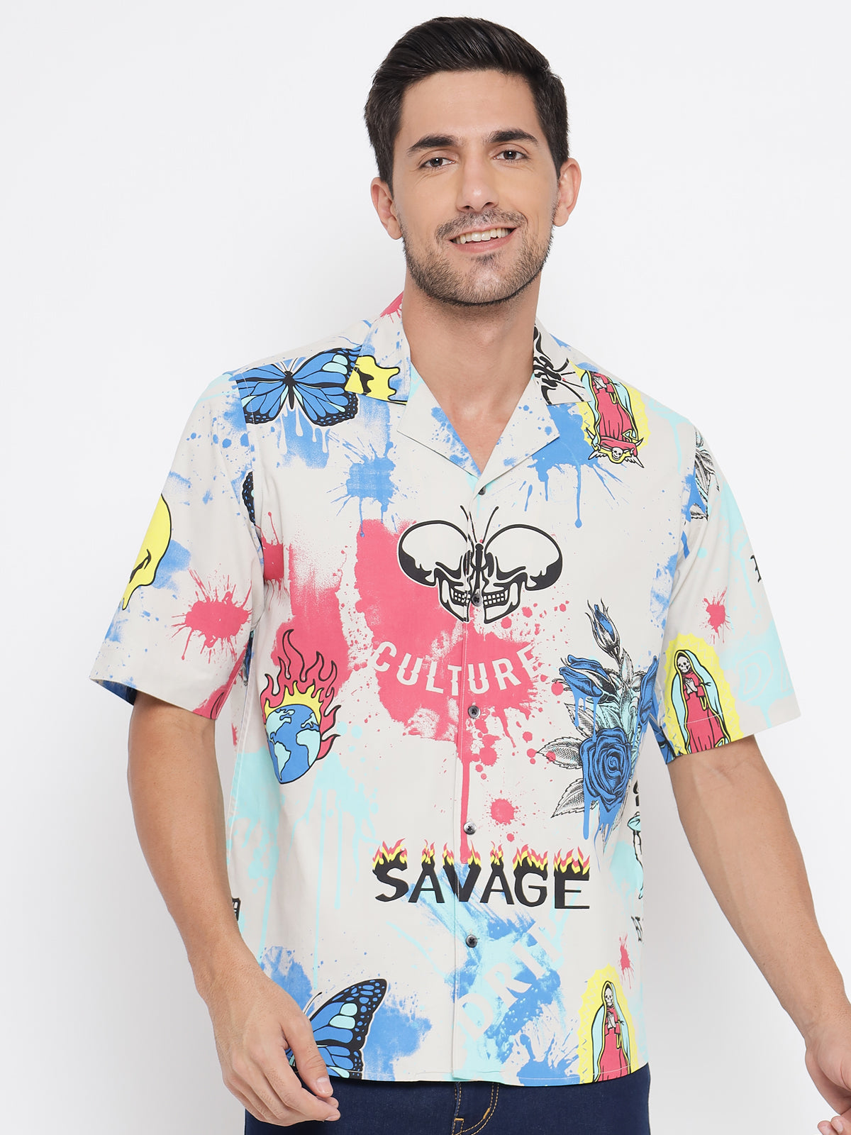 Savage Over Sized Shirt