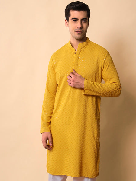 Haldi Sequence Kurta