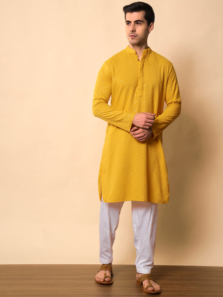 Haldi Sequence Kurta