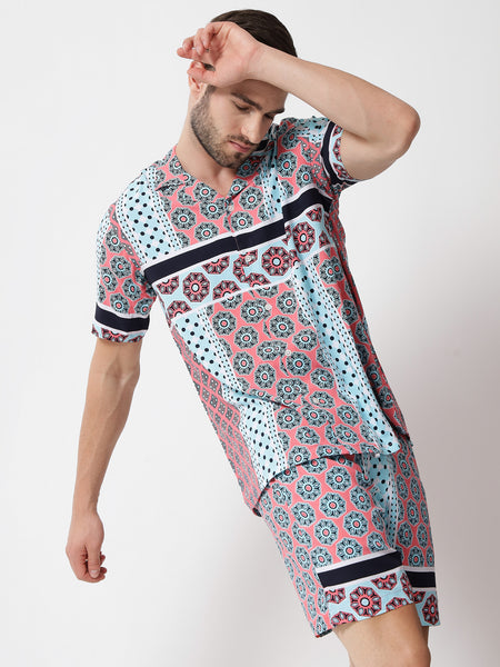 Belvedere Abstract Printed Co-Ords Set