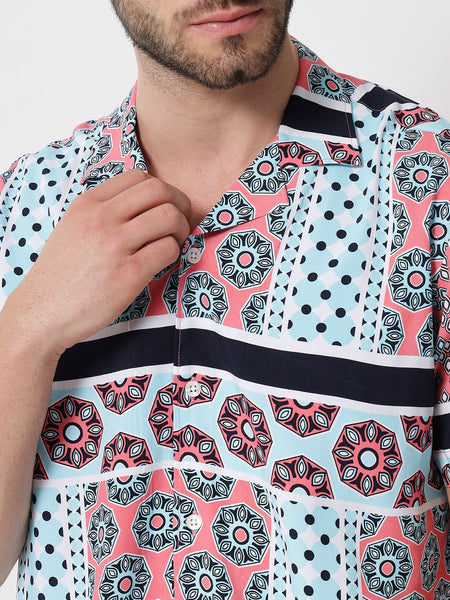 Belvedere Abstract Printed Co-Ords Set