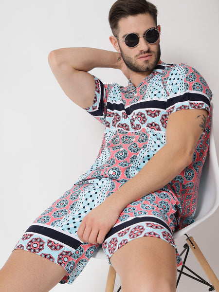 Belvedere Abstract Printed Co-Ords Set