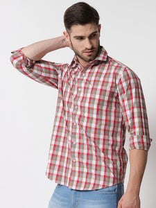 Wedgewood Check Brown Shirt