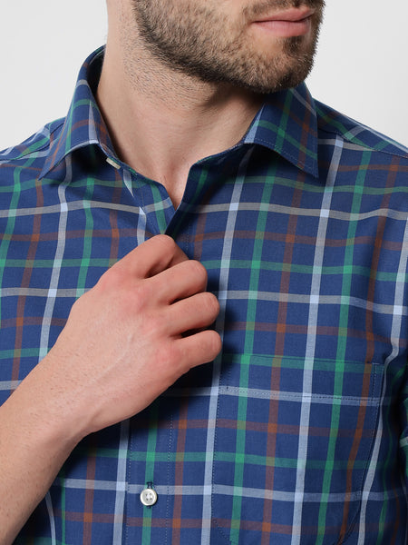 Tommy Check Blue Shirt