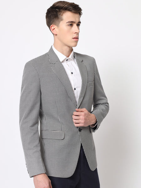 Houndstooth Blazer