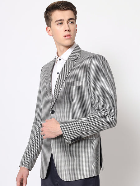 Houndstooth Blazer