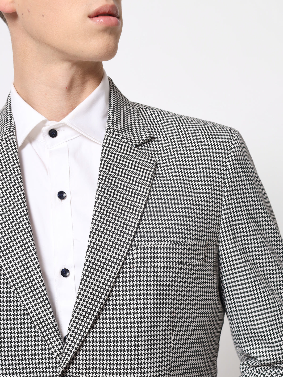 Houndstooth Blazer