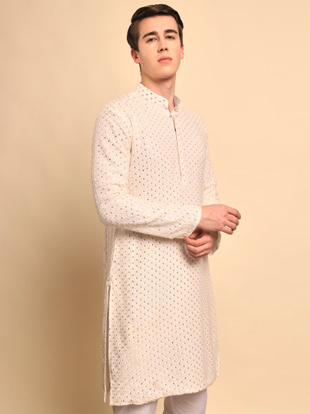 Utsav Embroidered Sequence Kurta