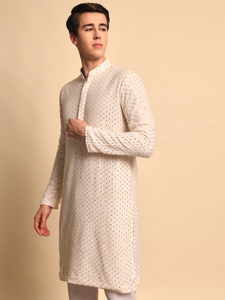 Utsav Embroidered Sequence Kurta