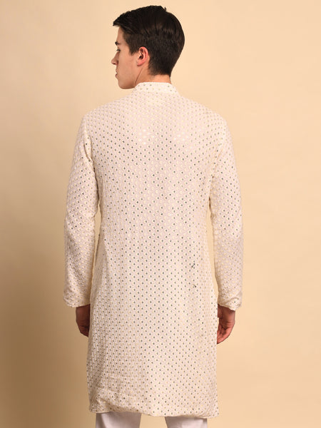 Utsav Embroidered Sequence Kurta