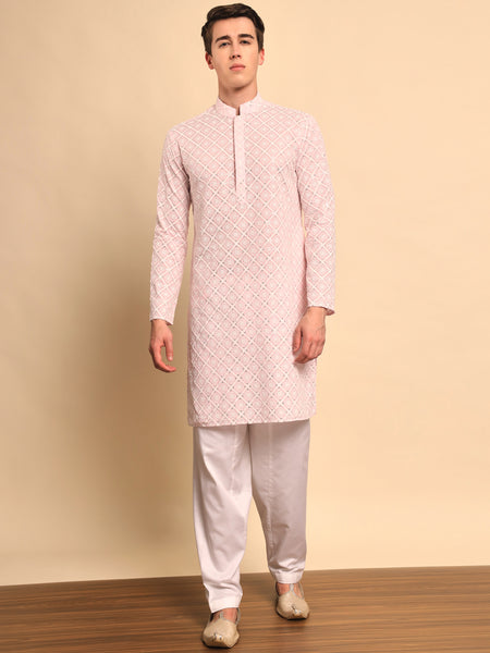 Phool Chikankari Kurta