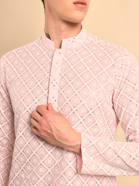 Phool Chikankari Kurta