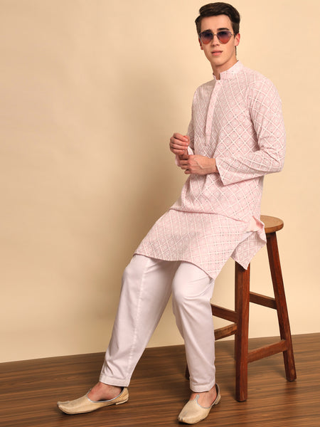 Phool Chikankari Kurta