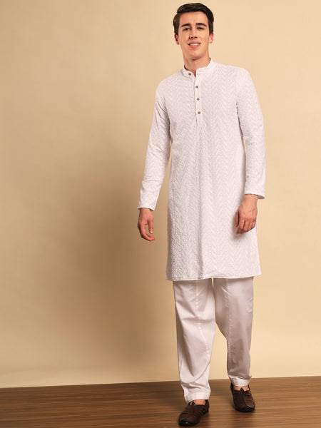 Shahi Embroidered Kurta