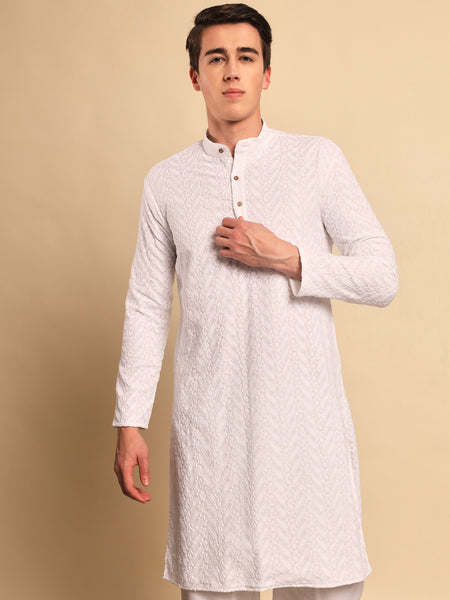 Shahi Embroidered Kurta