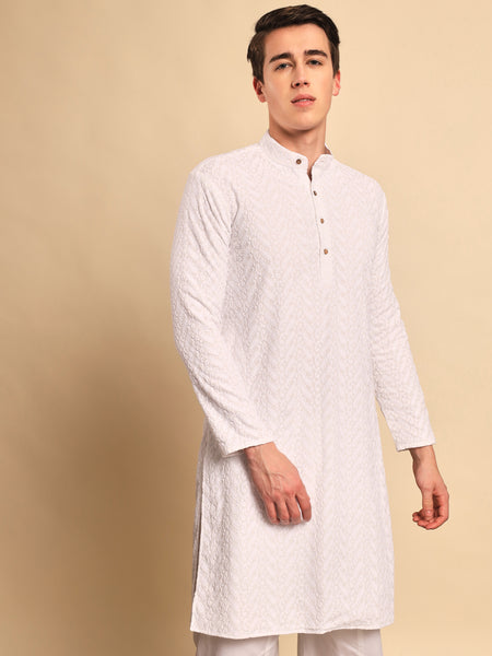 Shahi Embroidered Kurta