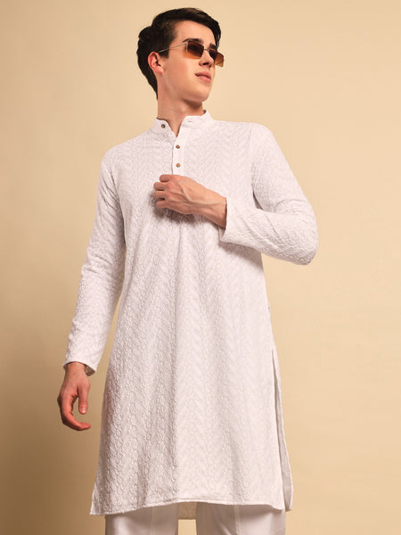 Shahi Embroidered Kurta