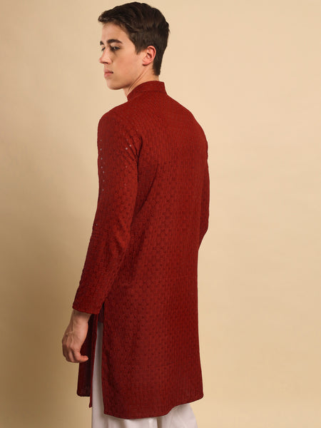 Paarth Embroidered Sequence Kurta