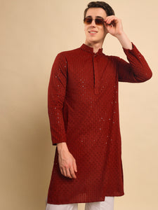 Paarth Embroidered Sequence Kurta
