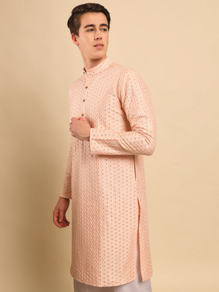 Sutra Embroidered Kurta