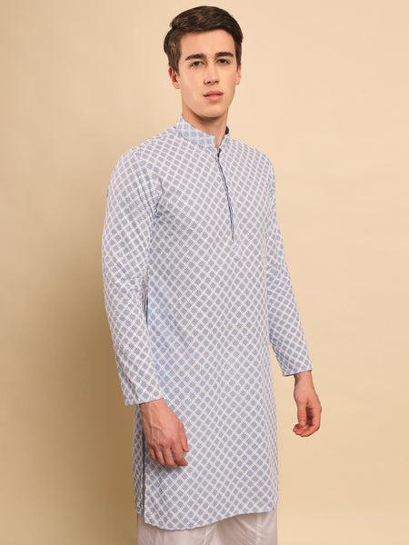 Neelkanth Chikankari Kurta
