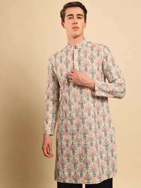 Nisar Embroidered Sequin kurta