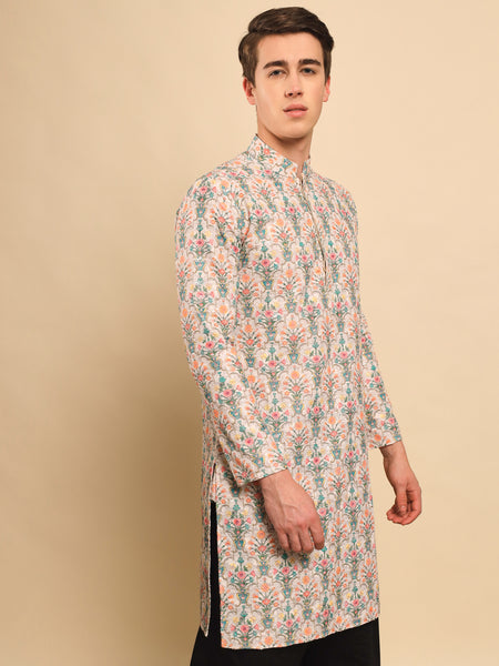 Nisar Embroidered Sequin kurta