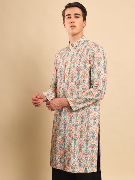 Nisar Embroidered Sequin kurta