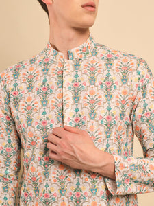 Nisar Embroidered Sequin kurta