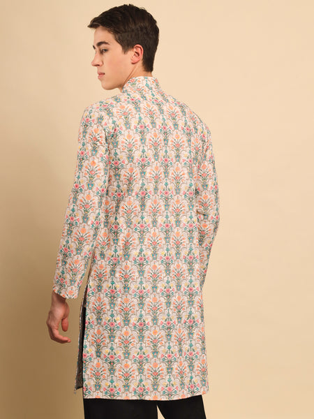 Nisar Embroidered Sequin kurta