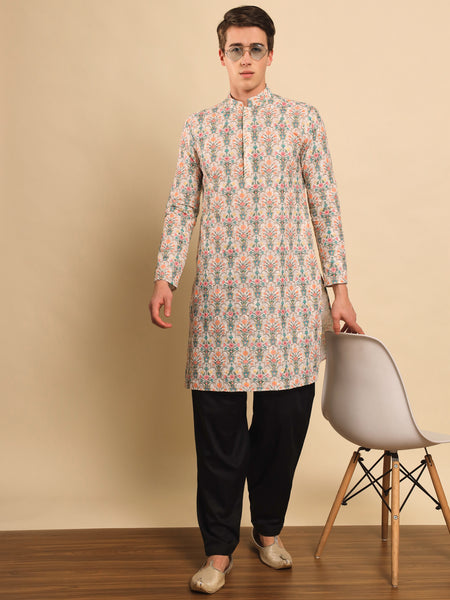 Nisar Embroidered Sequin kurta