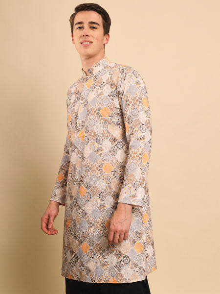 Tapas Embroidered Sequence Kurta