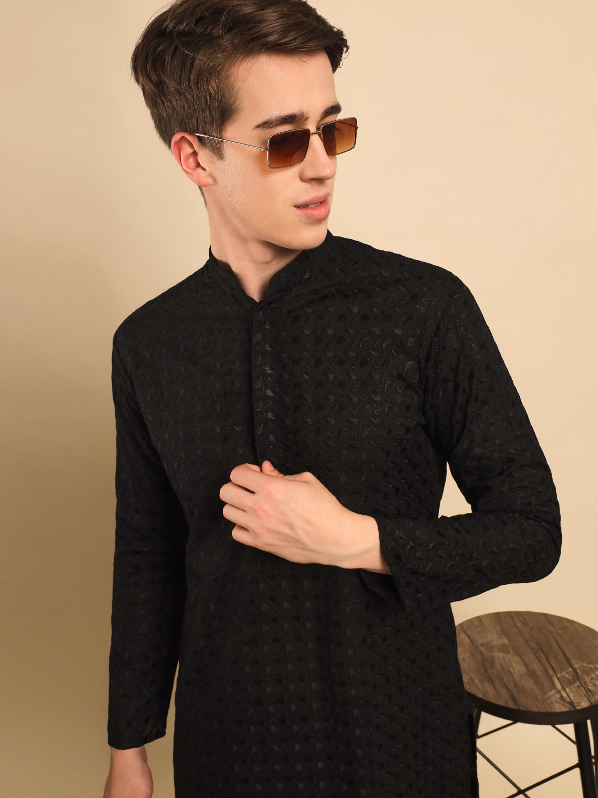 Ananth Embroidered Kurta