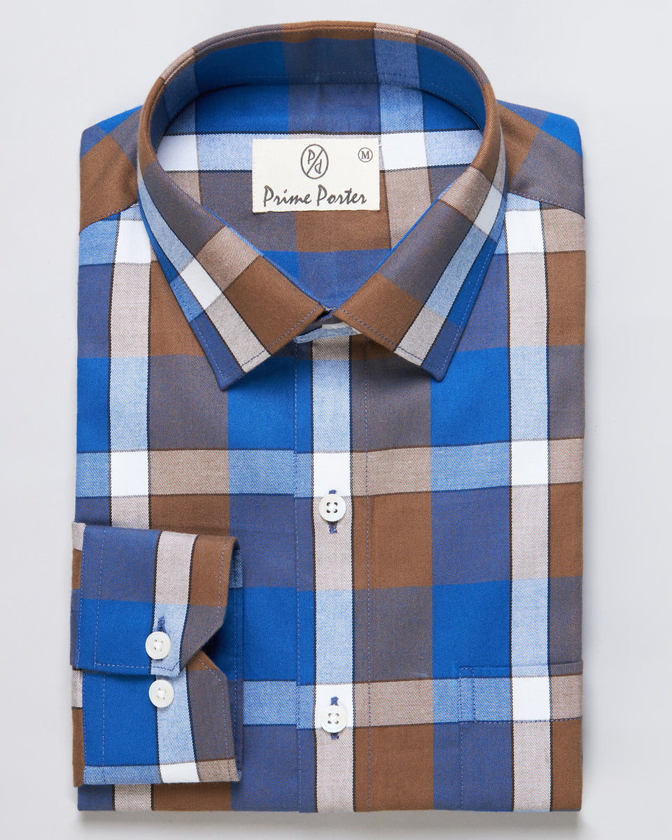 Granola Checked Shirt Prime Porter