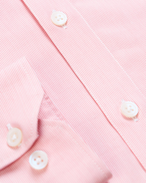 Blush Pink Pin Striped Shirt